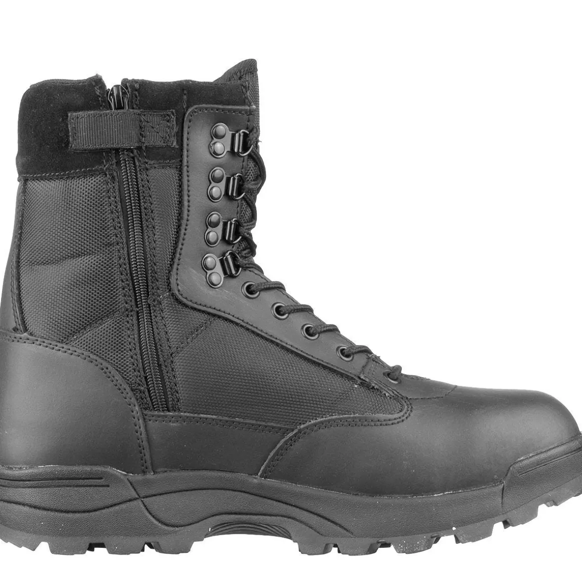 First Tactical Boots>Brandit Tactical Side Zip Boots Black