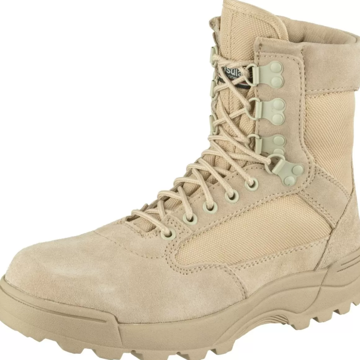 CamoSystems Boots>Brandit Tactical Side Zip Boots Camel