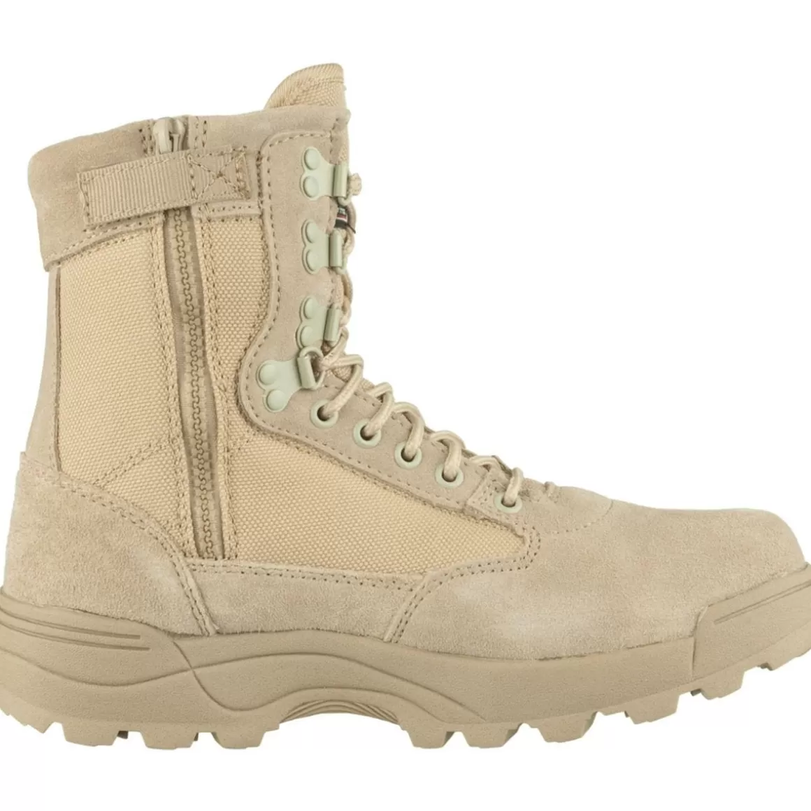 CamoSystems Boots>Brandit Tactical Side Zip Boots Camel