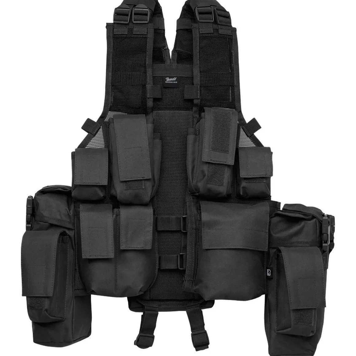 Brandit Vests> Tactical Vest Black