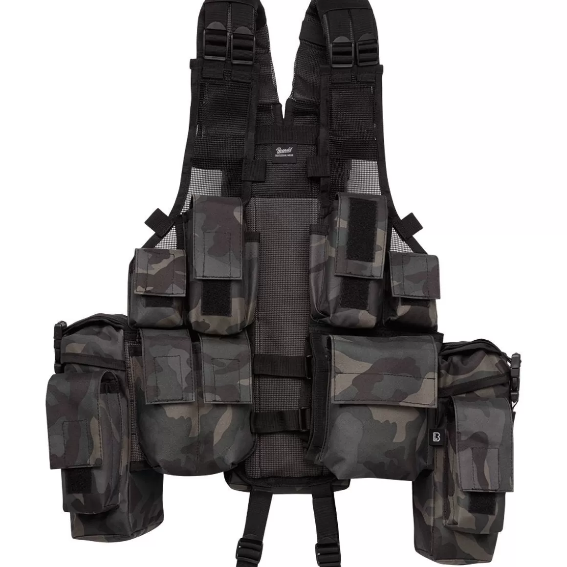 Brandit Vests> Tactical Vest Dark Camo