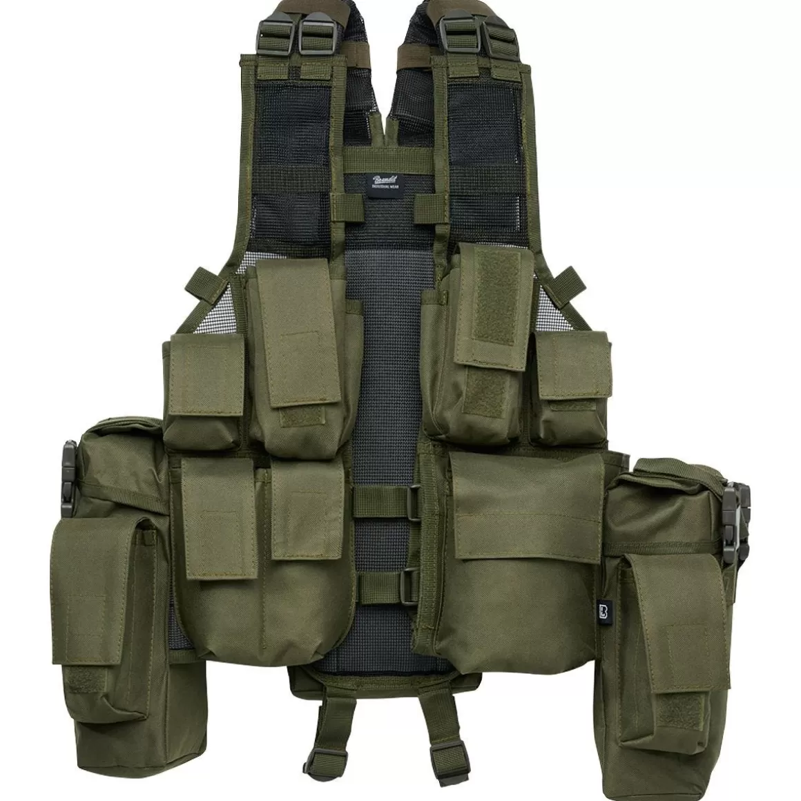 Brandit Vests> Tactical Vest Olive