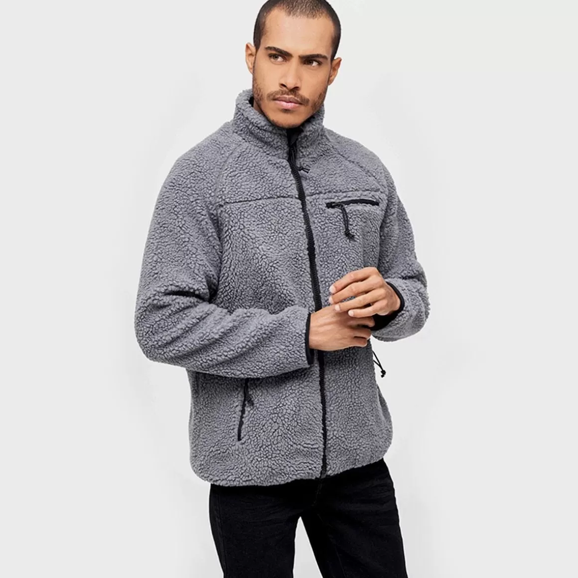 Helikon Fleeces>Brandit Teddyfleece Jacket Anthracite