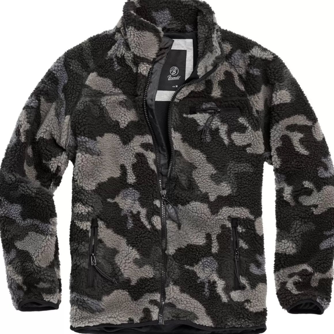 Helikon Fleeces>Brandit Teddyfleece Jacket Dark Camo