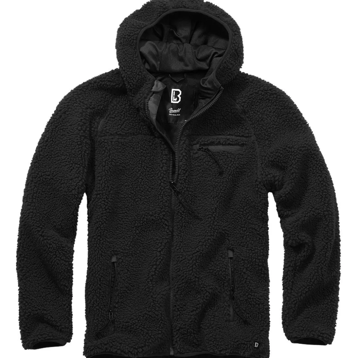 Helikon Fleeces>Brandit Teddyfleece Worker Jacket Black