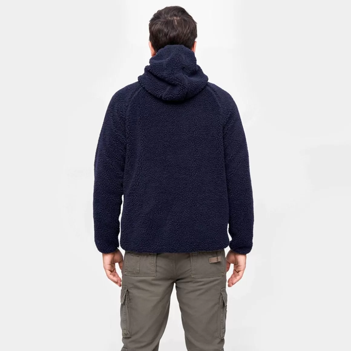 Highlander Fleeces>Brandit Teddyfleece Worker Jacket Navy