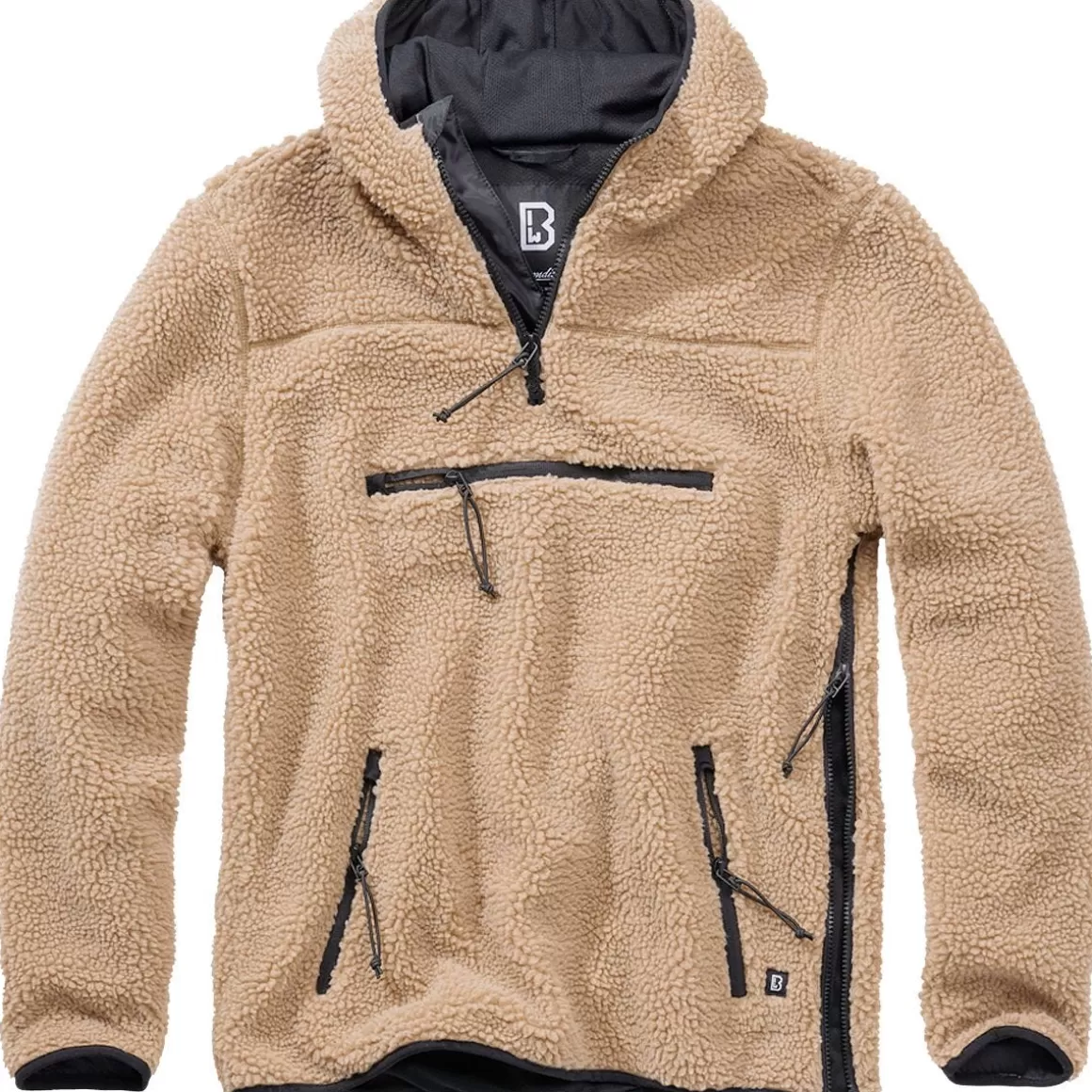 Brandit Fleeces> Teddyfleece Worker Pullover Camel