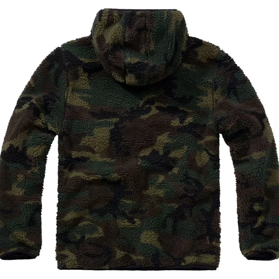 Helikon Fleeces>Brandit Teddyfleece Worker Pullover Woodland