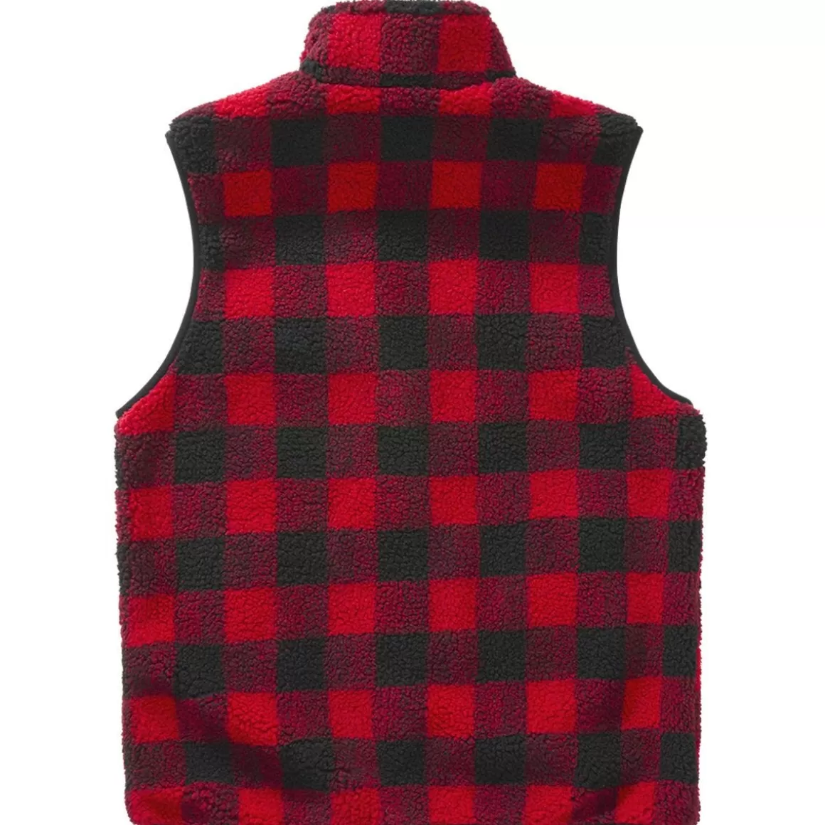 Alpinus Fleeces>Brandit Teddyfleece Worker Vest Red/Black