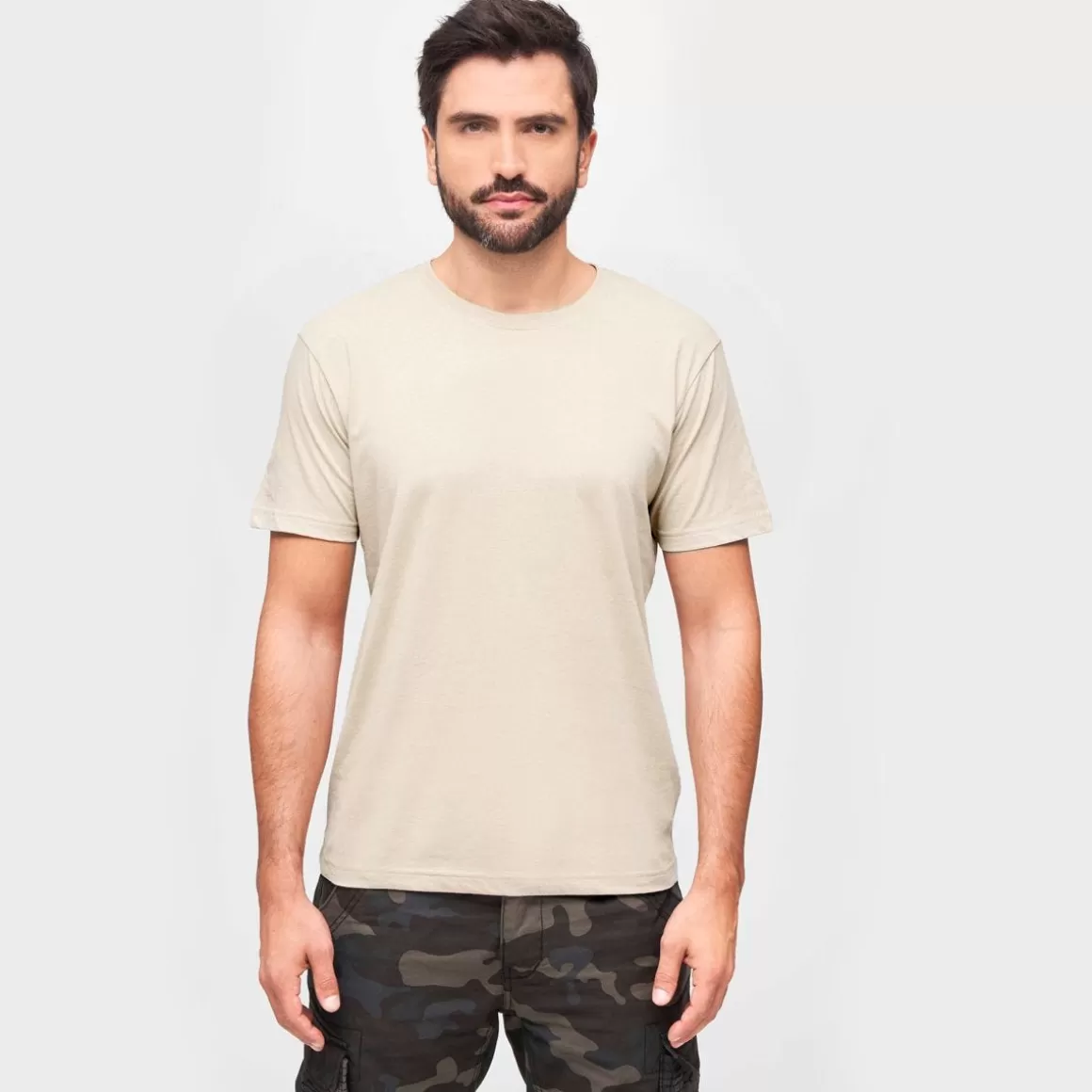 Brandit T-Shirts & Vests> T-Shirt Beige