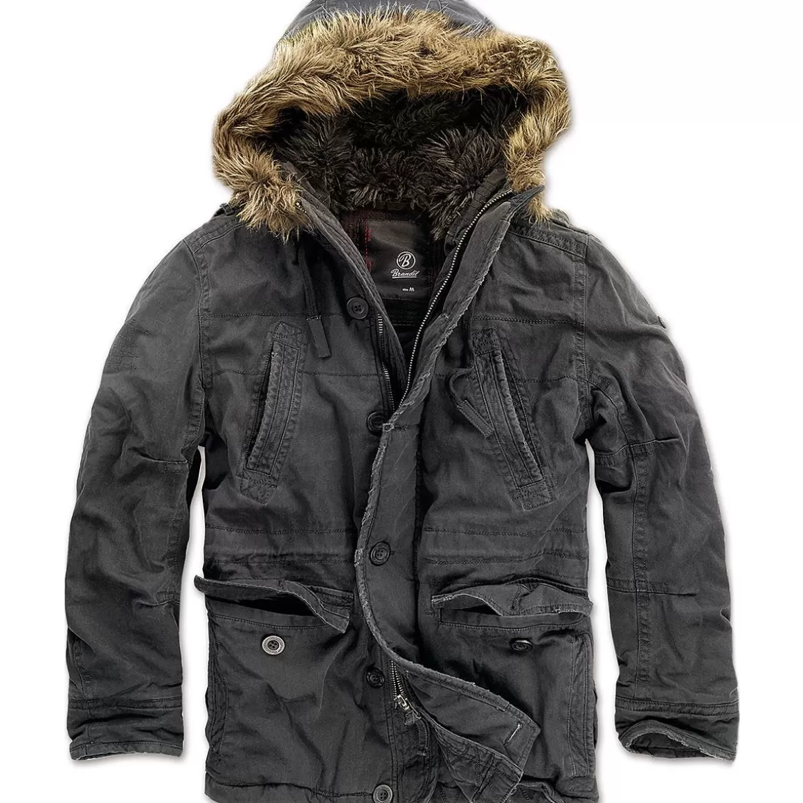 Brandit Jackets & Coats> Vintage Explorer Jacket Black