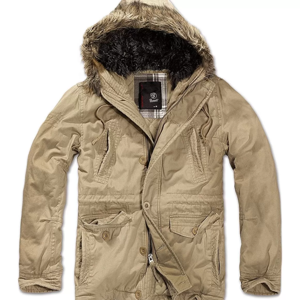 Brandit Jackets & Coats> Vintage Explorer Jacket Camel
