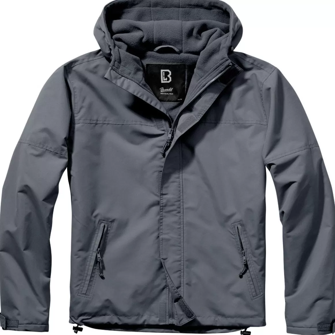 Wisport Waterproofs>Brandit Windbreaker Front Zip Anthracite