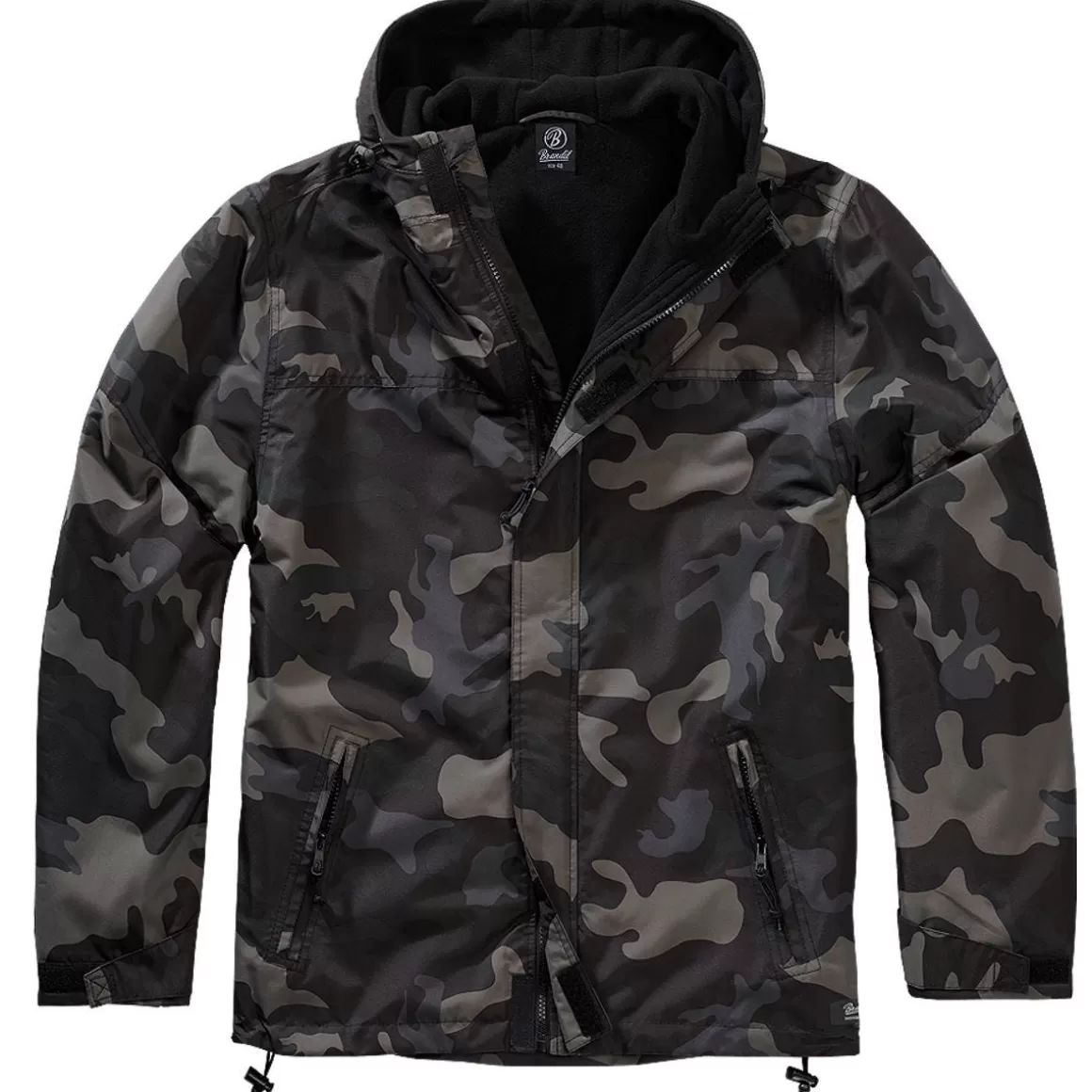 Helikon Waterproofs>Brandit Windbreaker Front Zip Dark Camo