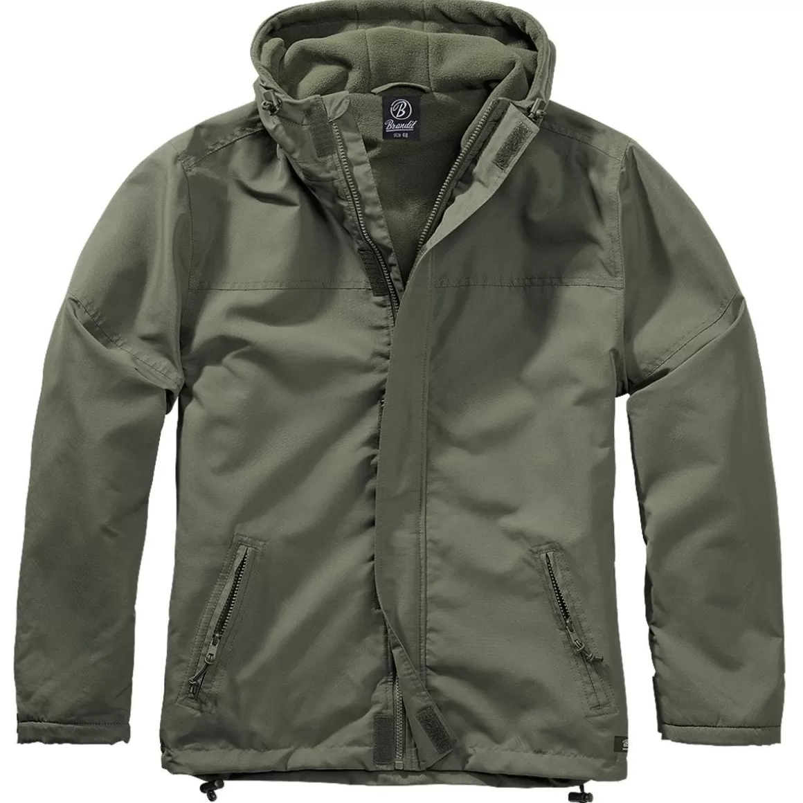 Maxpedition Waterproofs>Brandit Windbreaker Front Zip Olive