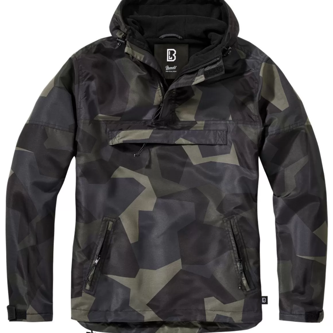 Brandit Jackets & Coats> Windbreaker Swedish M90 Dark Camo