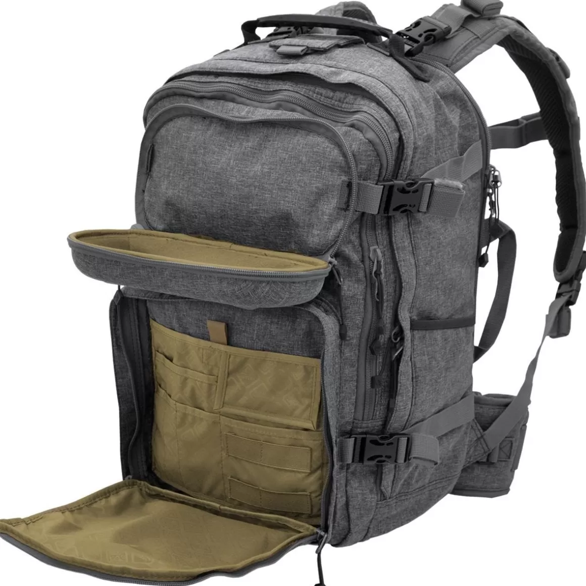 Civilian Hydration Packs> Lab Grayman Patrol Pack Thermo Cap Day Pack Grey