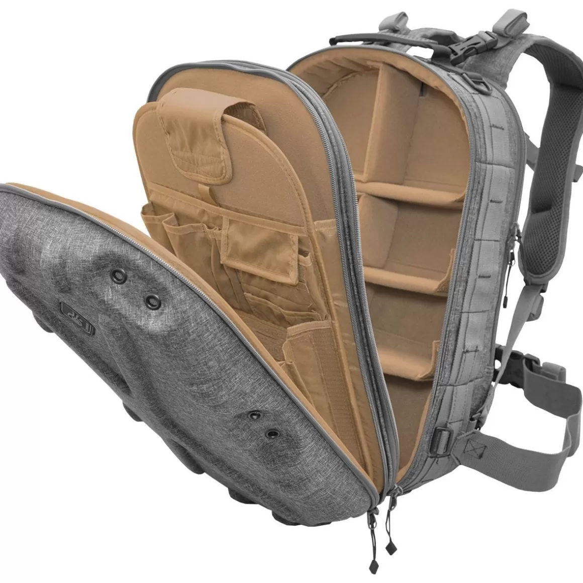 Civilian Hydration Packs> Lab Grayman Pillbox Hardshell Daypack Grey