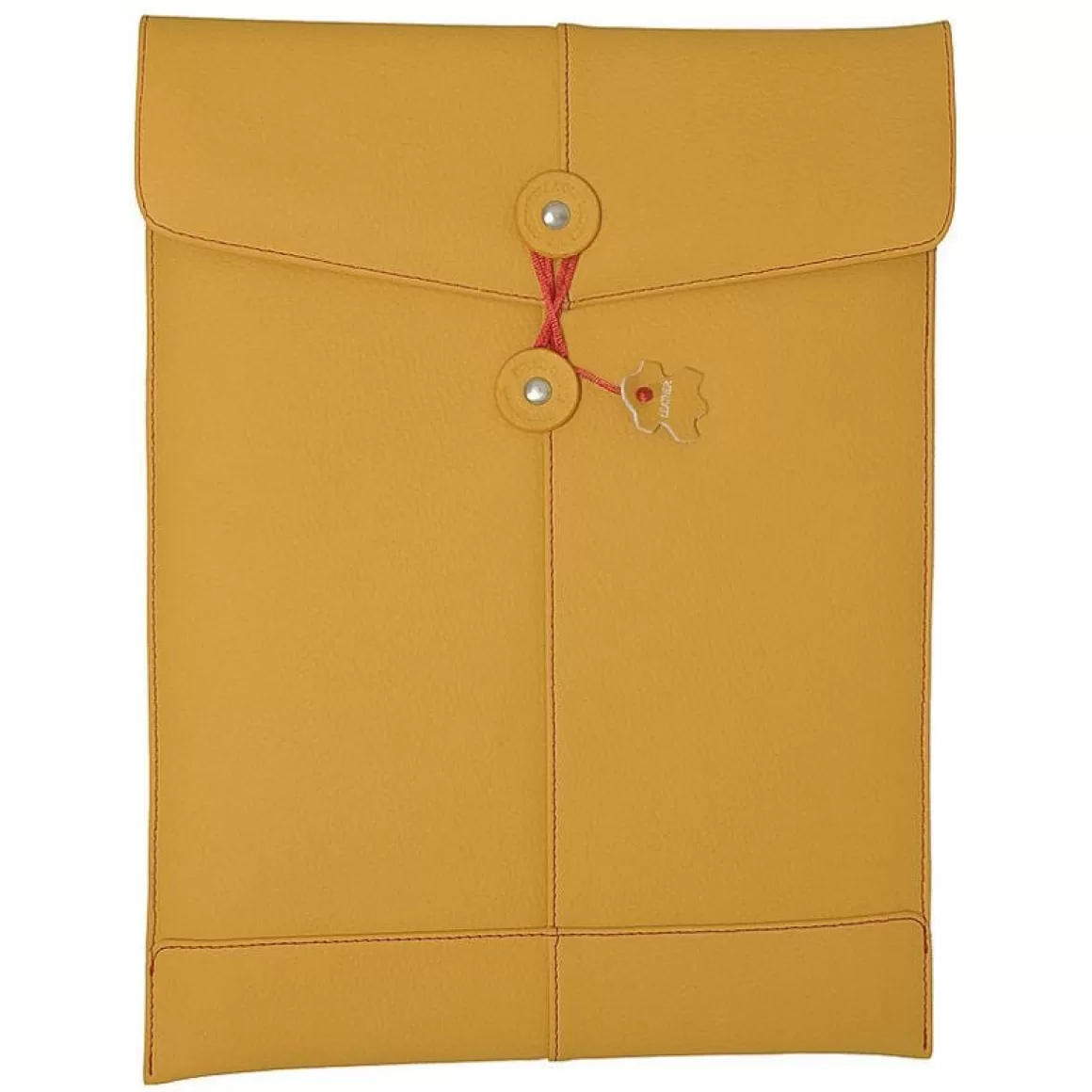 Civilian Tool/Utility Bags> Manila 11 Leather Sleeve For Macbook Air 11" / Netbook Mango