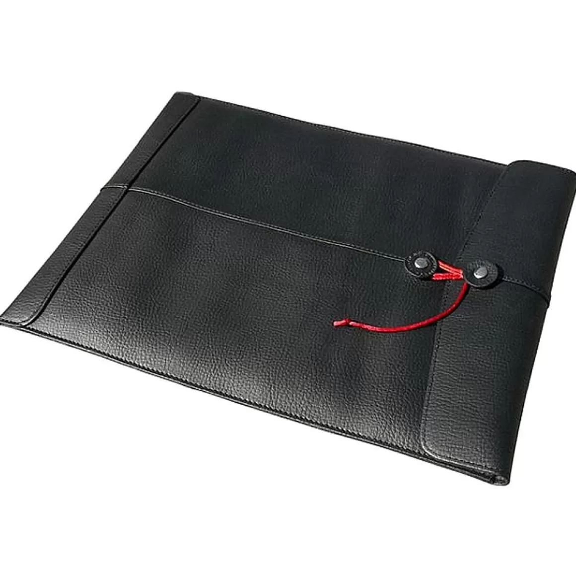 Civilian Tool/Utility Bags> Pro Manila-15 Leather Laptop Sleeve For Macbook Pro 15" Black