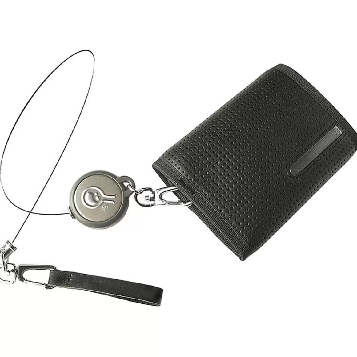 Civilian Other Pouches> Rewind Duo Retractable Cable Security Wallet Black