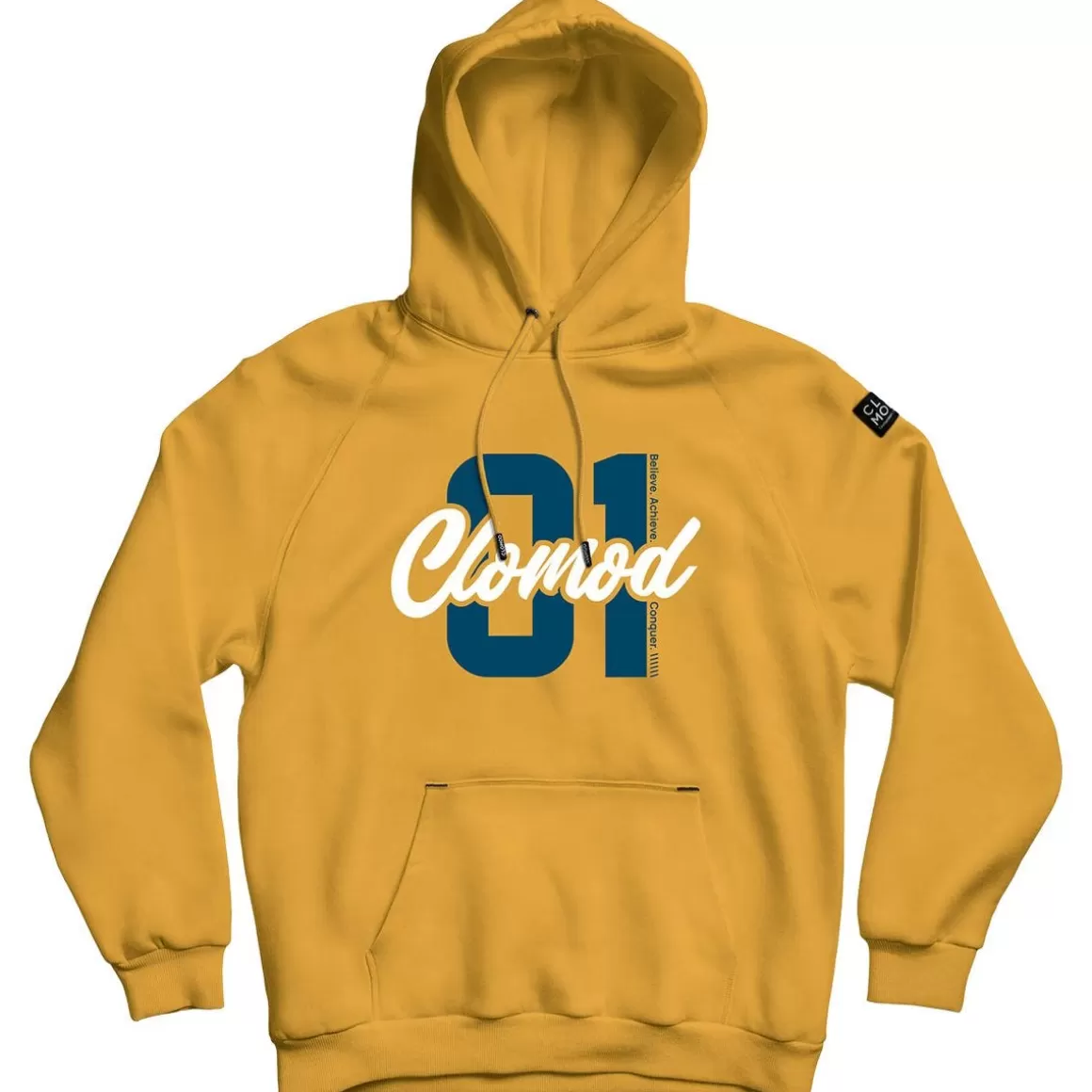 Brandit Sweatshirts>Clomod Hoodie "One" Spicy Mustard Yellow