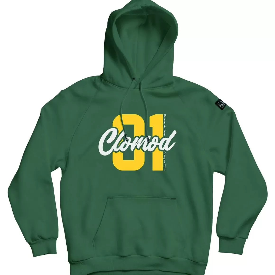 Condor Sweatshirts>Clomod Hoodie "One" Springbok Green