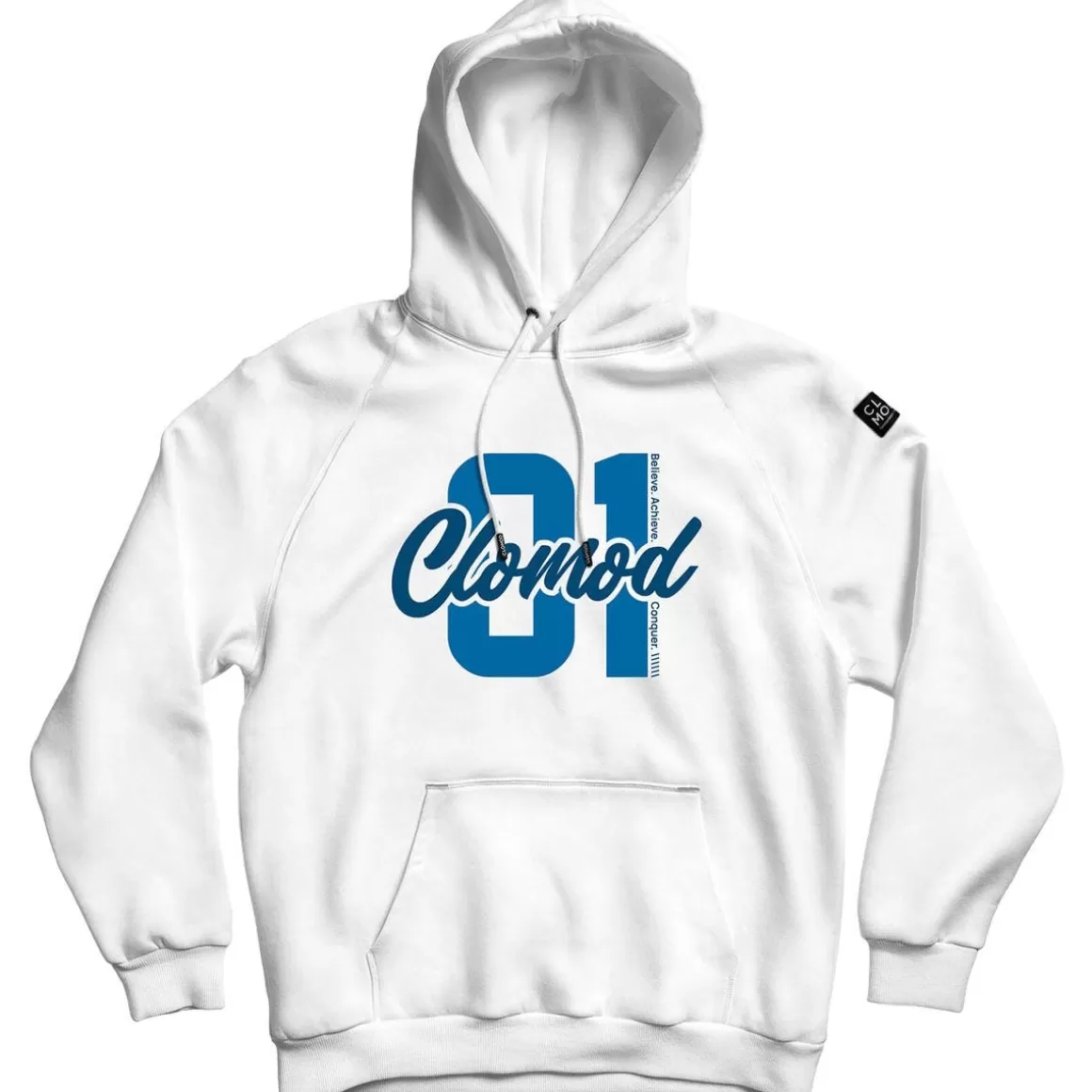 Brandit Sweatshirts>Clomod Hoodie "One" White