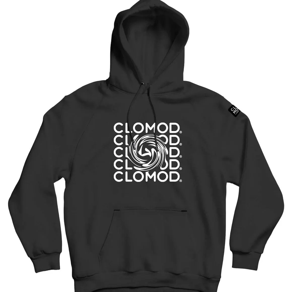 Pentagon Sweatshirts>Clomod Hoodie "Twirl" Black