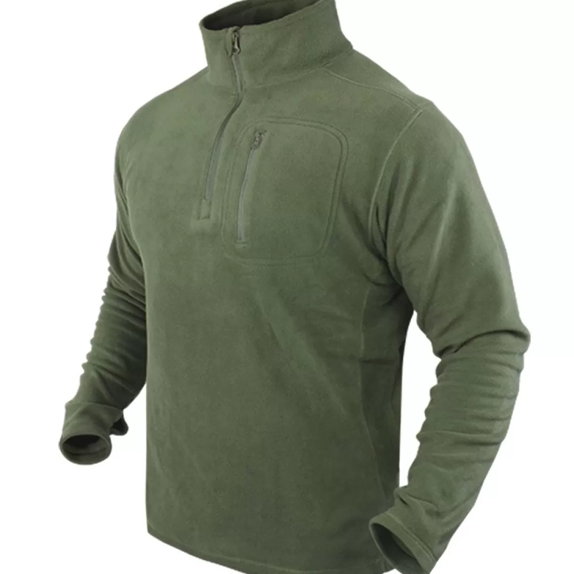 Helikon Fleeces>Condor 1/4 Zip Fleece Pullover Olive Drab