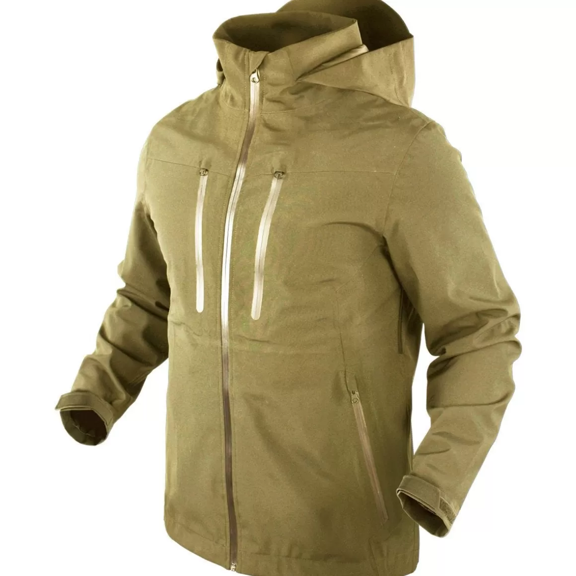 Helikon Waterproofs>Condor Aegis Hardshell Jacket Tan