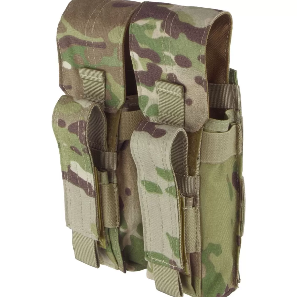 Condor Magazine Pouches> Double Ak Kangaroo Mag Pouch Multicam