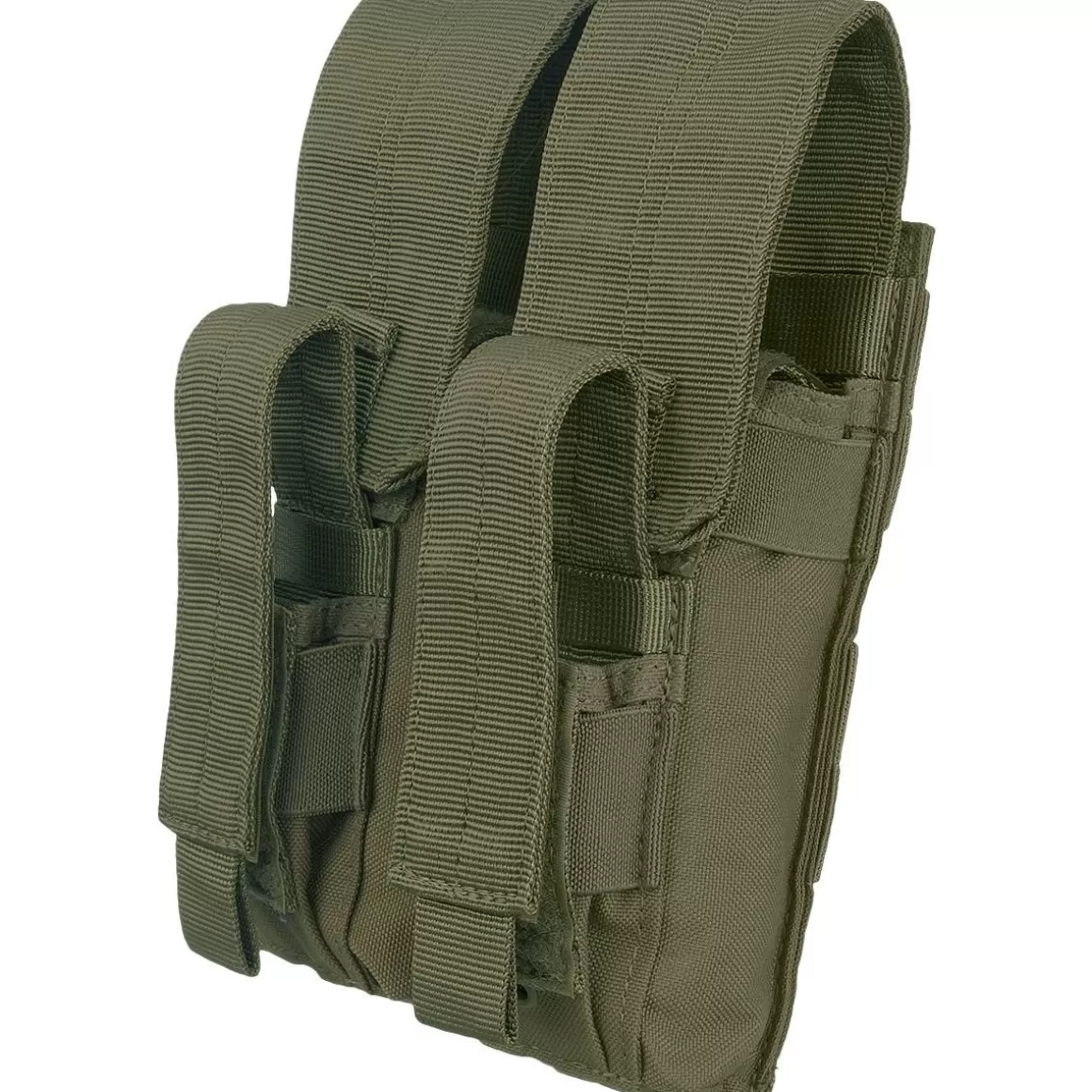 Condor Magazine Pouches> Double Ak Kangaroo Mag Pouch Olive Drab