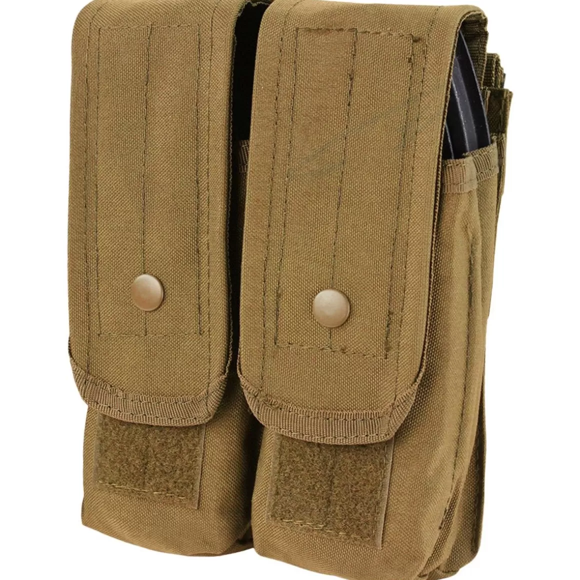 Condor Magazine Pouches> Double Ar/Ak Mag Pouch Tan