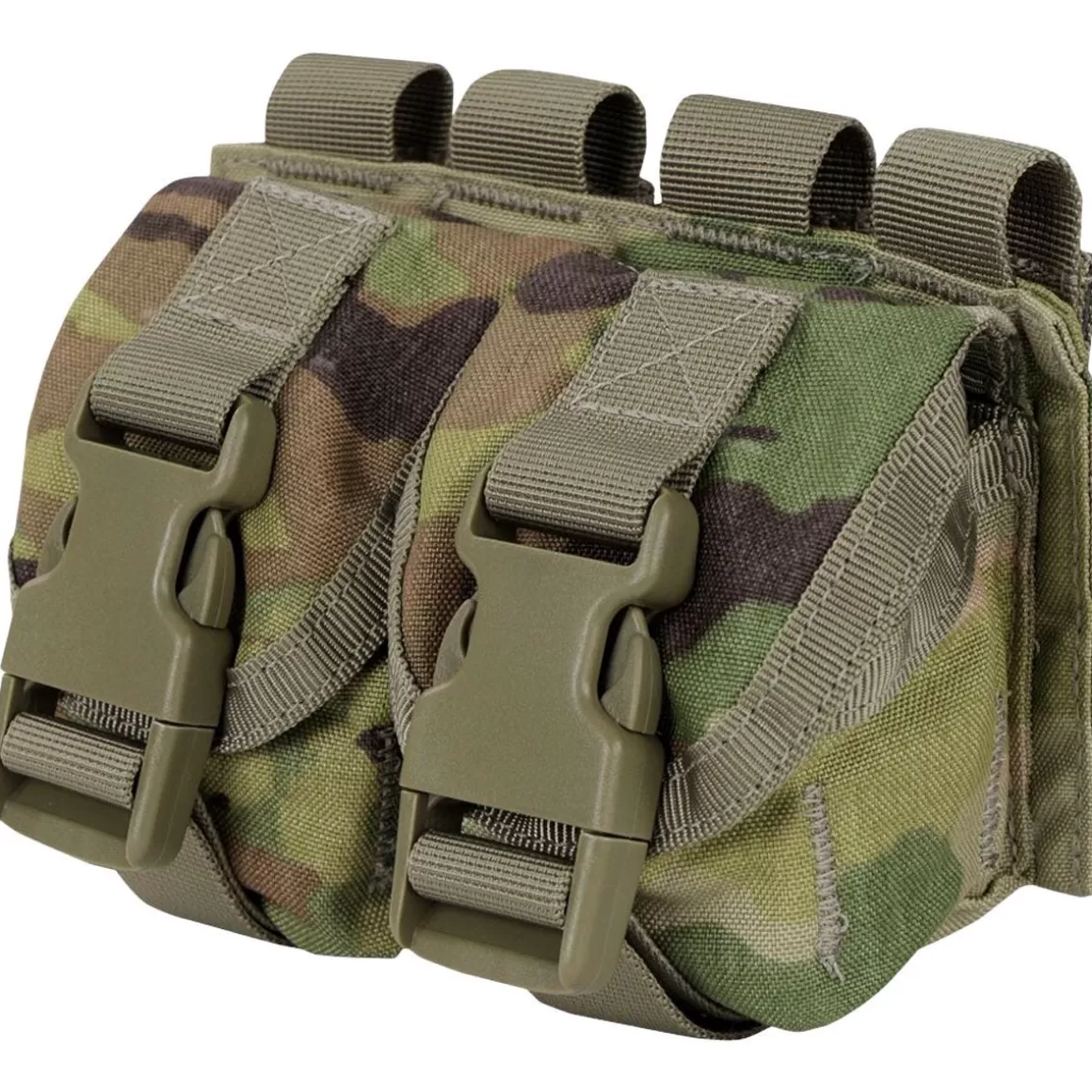 Condor Grenade Pouches> Double Frag Grenade Pouch Multicam