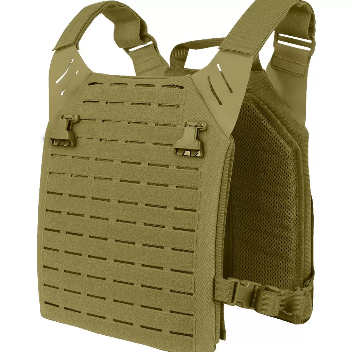 Condor Vests> Elite Lcs Vanquish Plate Carrier Coyote Brown