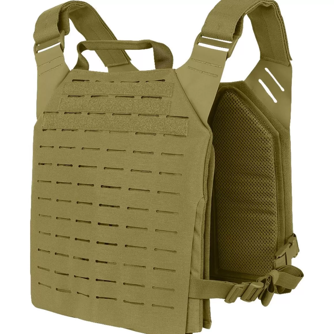 Condor Vests> Elite Lcs Vanquish Plate Carrier Coyote Brown