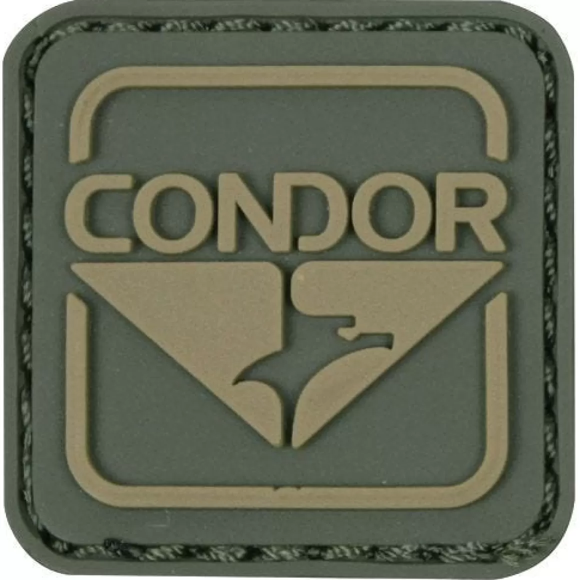 Condor Badges & Patches> Emblem Pvc Patch Green/Brown