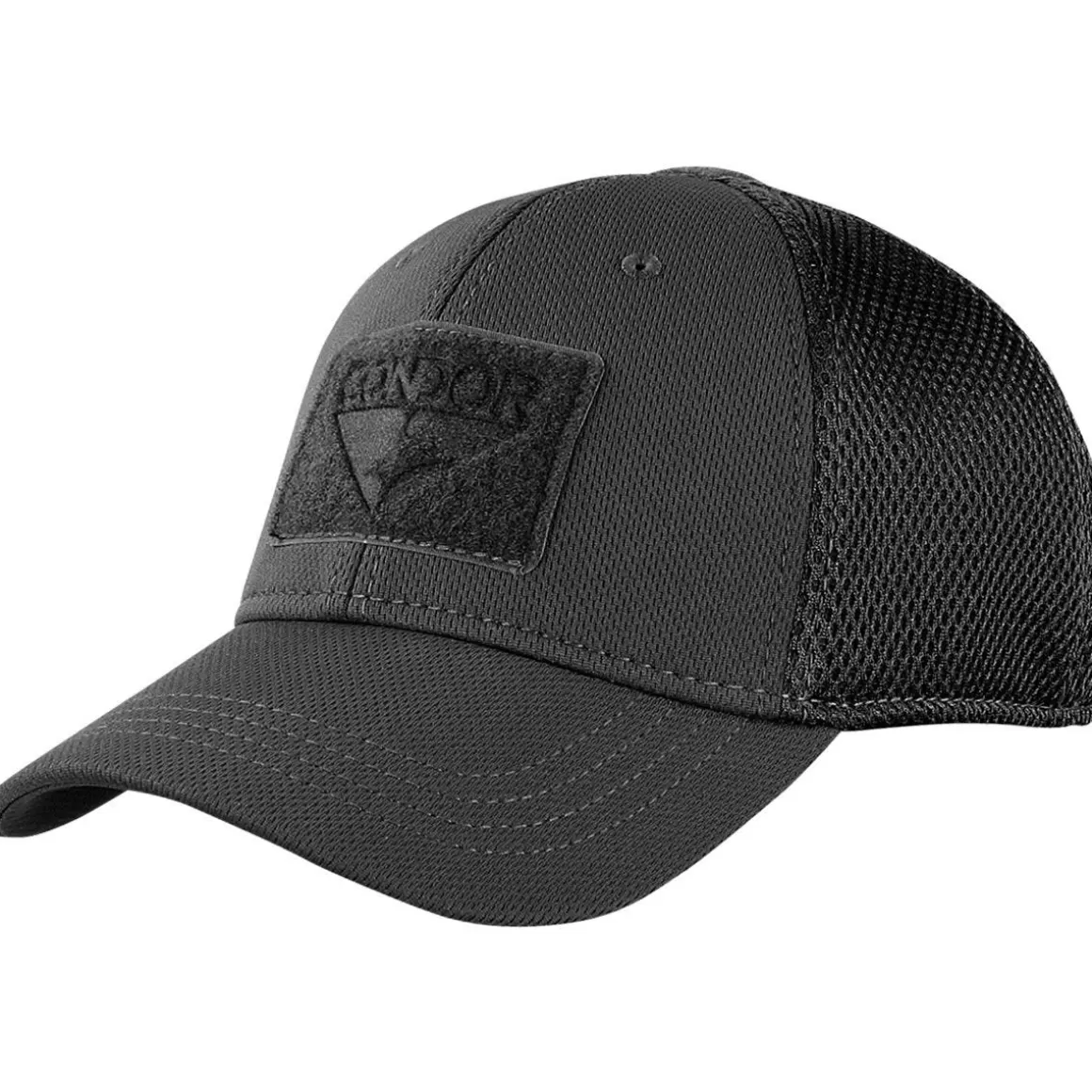 Helikon Headwear>Condor Flex Tactical Mesh Cap Black