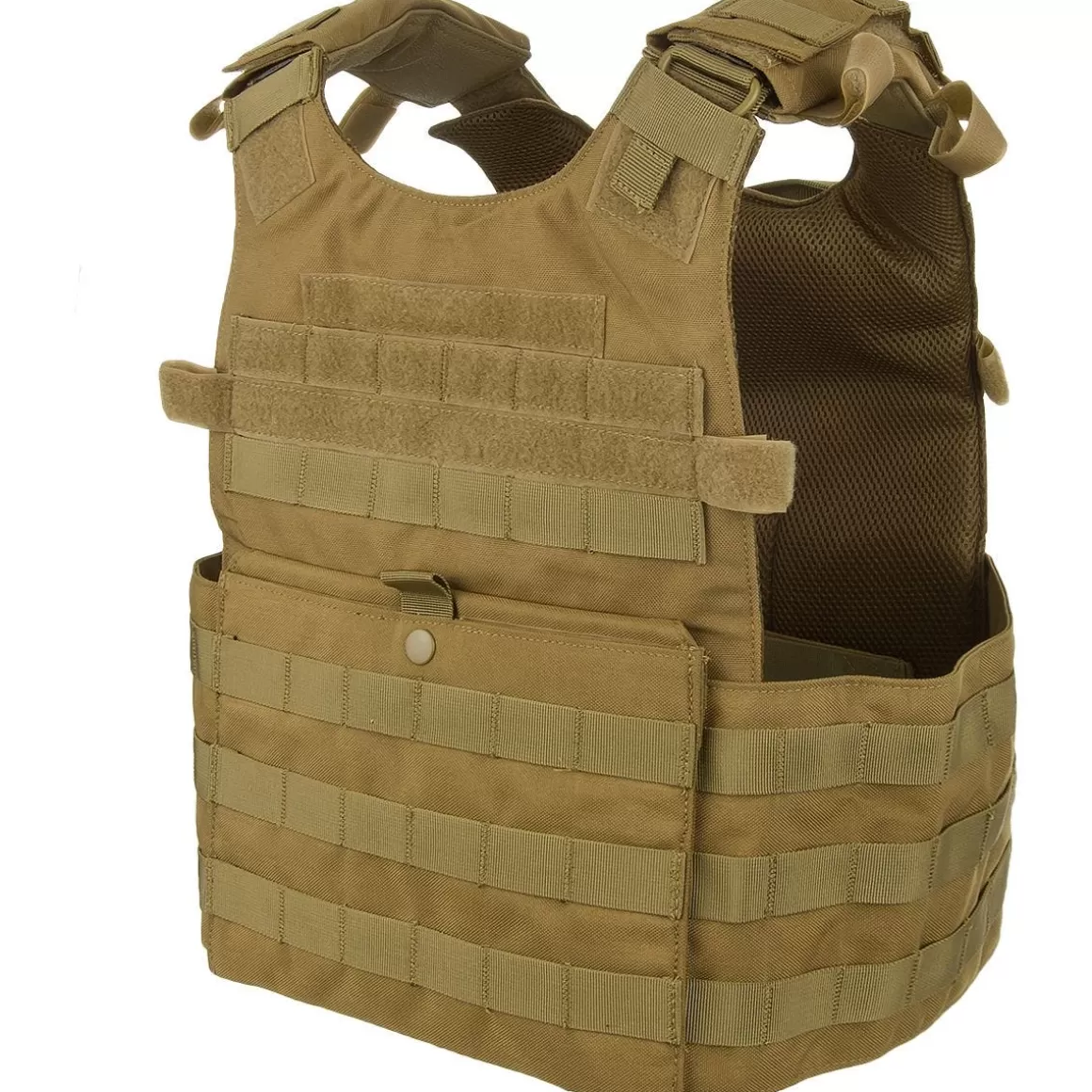 Condor Vests> Gunner Lightweight Plate Carrier Coyote Brown