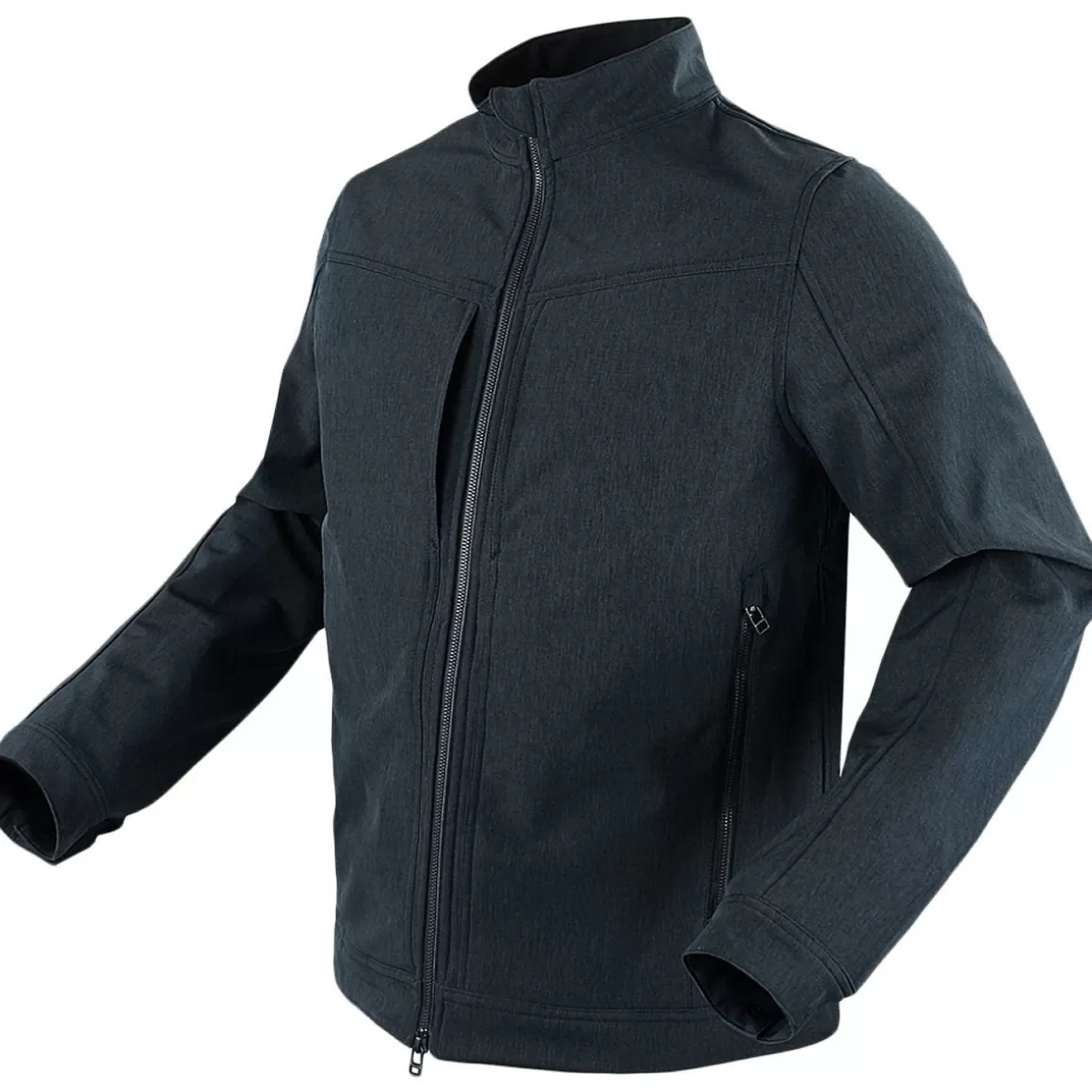 Condor Jackets & Coats> Intrepid Softshell Jacket Heather Slate