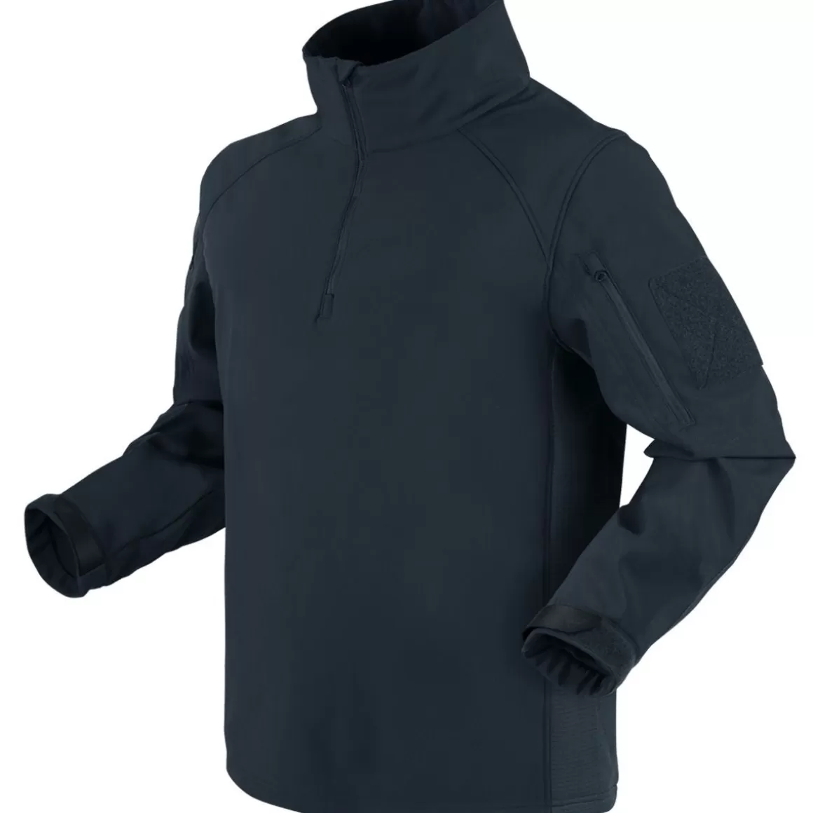 Condor Jackets & Coats> Patrol 1/4 Zip Softshell Jacket Navy Blue