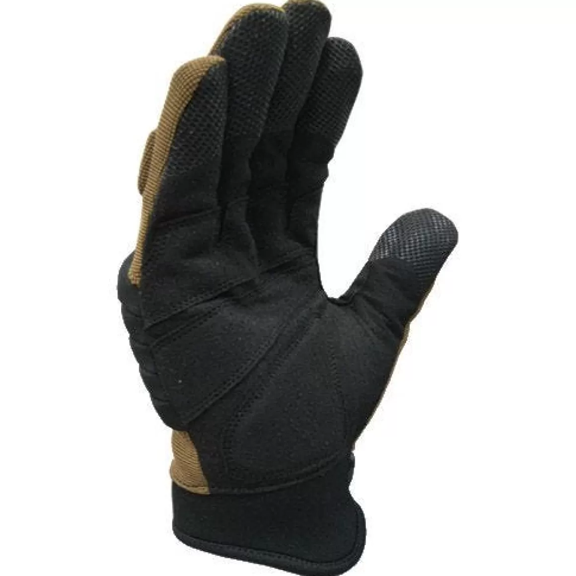 Condor Gloves> Stryker Padded Knuckle Gloves Coyote/Black