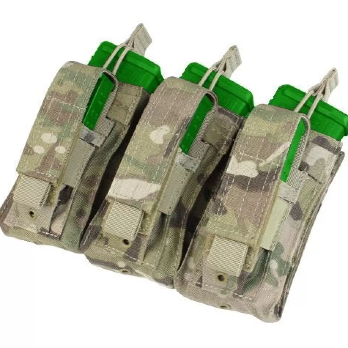 Condor Magazine Pouches> Triple Kangaroo Mag Pouch Multicam