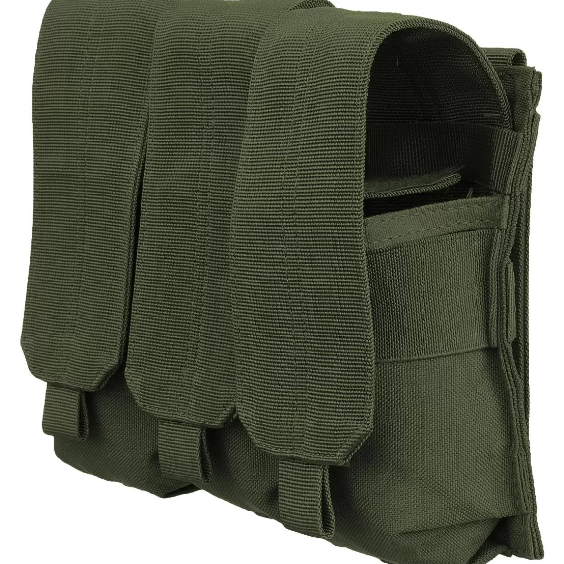 Condor Magazine Pouches> Triple M4/M16 Magazine Pouch Molle Olive Drab