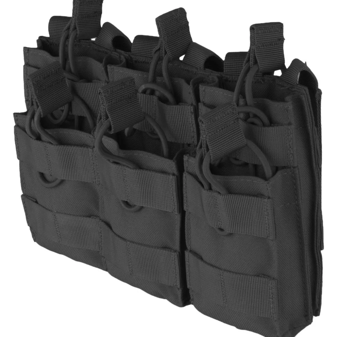 Condor Magazine Pouches> Triple Stacker M4/M16 Mag Pouch Black