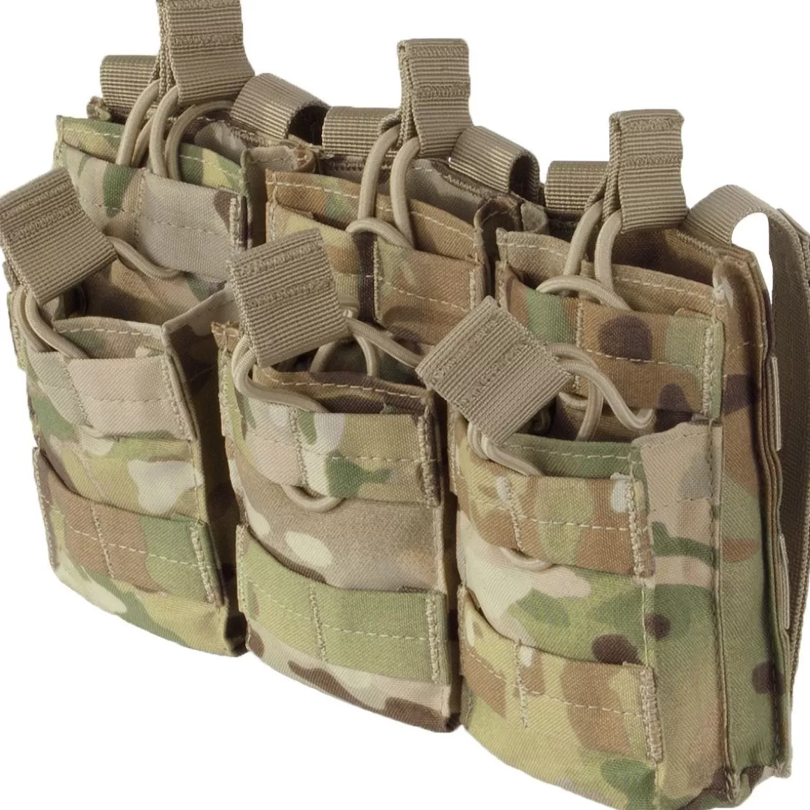 Condor Magazine Pouches> Triple Stacker M4/M16 Mag Pouch Multicam