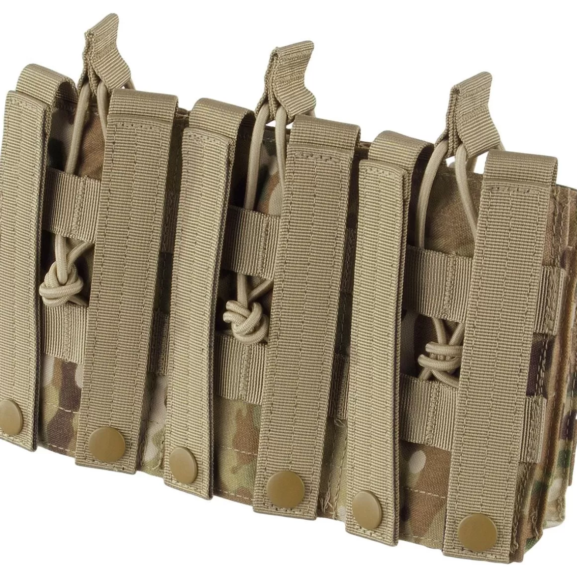 Condor Magazine Pouches> Triple Stacker M4/M16 Mag Pouch Multicam