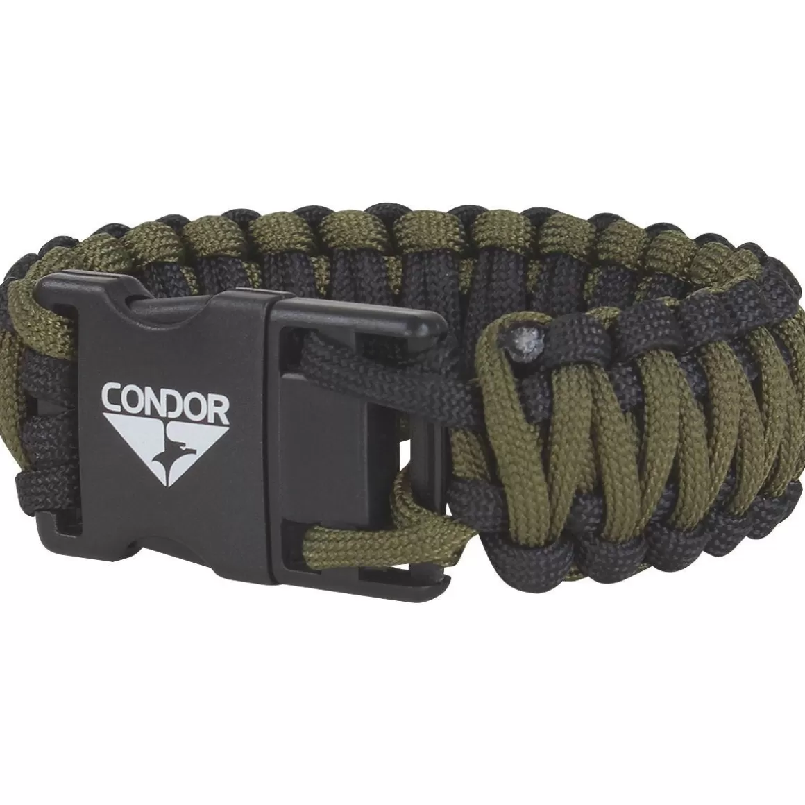 Condor Everything Else> Usb Paracord Bracelet Black / Olive Drab