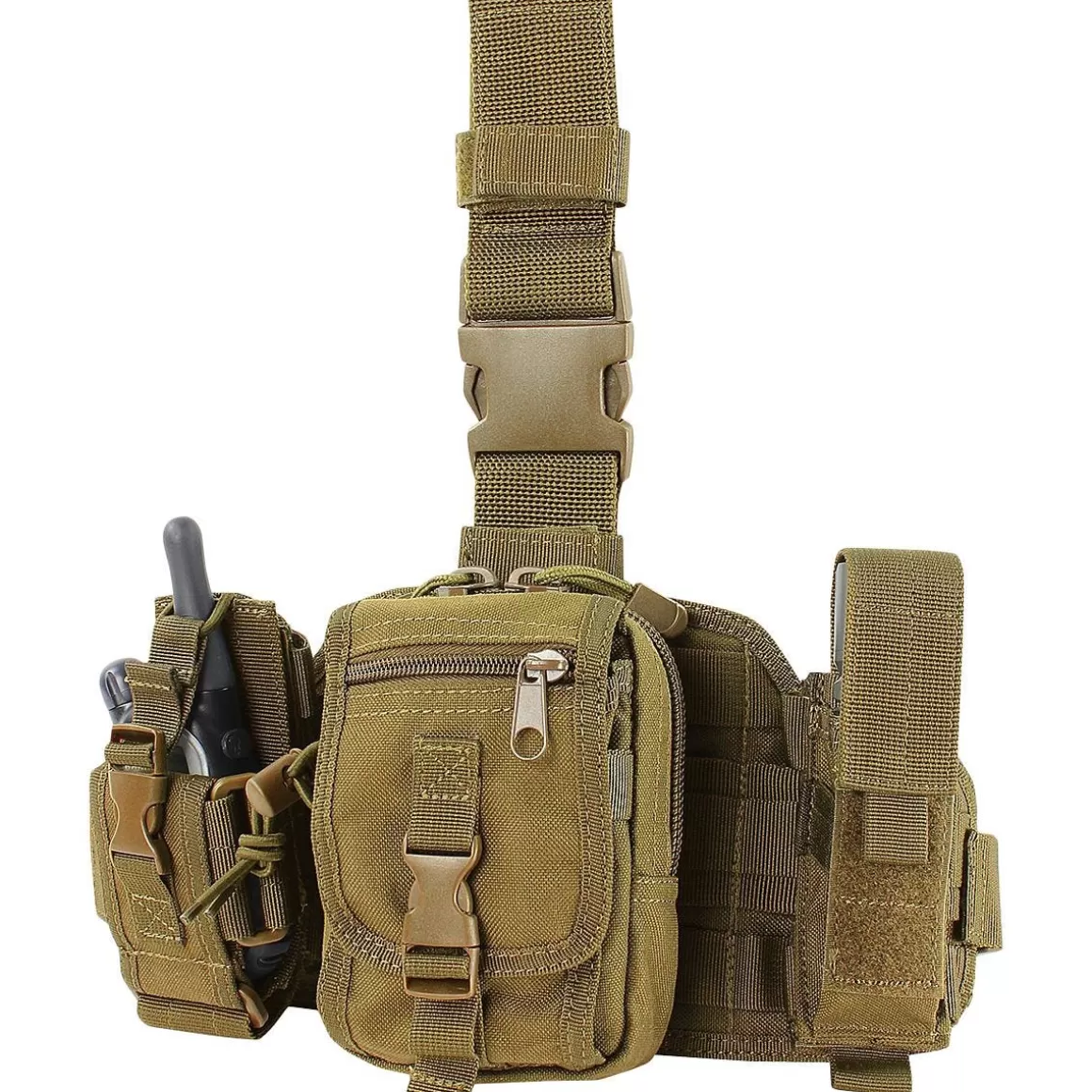 Condor Leg Pouches> Utility Leg Rig Coyote Brown